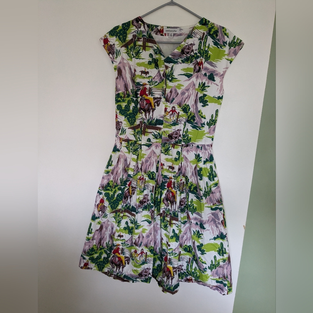 EmilyandFin Western style retro dress.